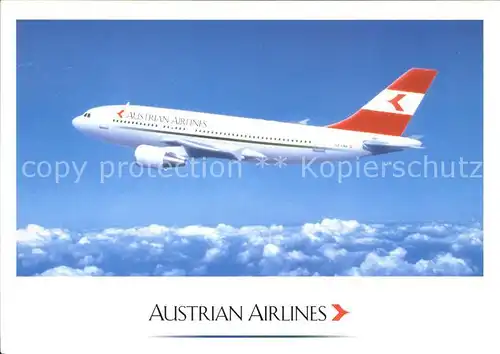Flugzeuge Zivil Austrian Airlines Airbus A 310 WB 3302 Kat. Airplanes Avions
