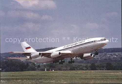 Flugzeuge Zivil Aeroflot Ilyushin 86 RA 86065 c n   Kat. Airplanes Avions