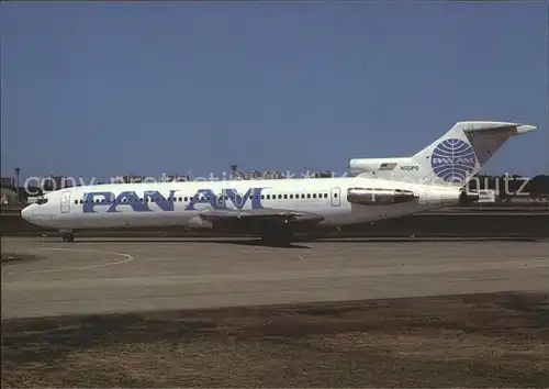 Flugzeuge Zivil Pan Am Boeing 727 214 Advanced N551PS  Kat. Airplanes Avions