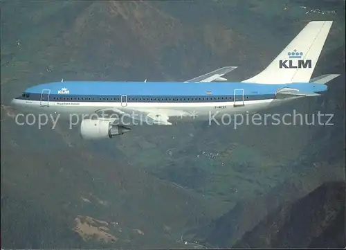 Flugzeuge Zivil KLM Airbus A 310 Kat. Airplanes Avions