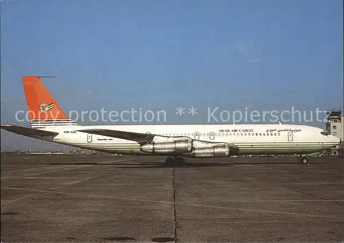 Flugzeuge Zivil Arab Air Cargo Boeing 707 370C  Kat. Airplanes Avions