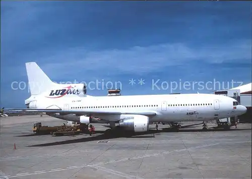 Flugzeuge Zivil Luzair Lockheed L 1011 385 3 TriStar 500 CS TMP c n 193H 1248 Kat. Airplanes Avions