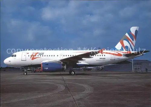 Flugzeuge Zivil Izmir Airlines Airbus 319 132 N812BR c n 2452 Kat. Airplanes Avions