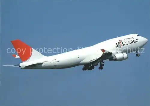 Flugzeuge Zivil JAL Cargo Boeing 747 446BCF JA8909 Cn 26353 Kat. Airplanes Avions