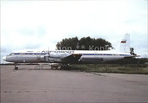 Flugzeuge Zivil Aeroflot Ilyushin 18 RA 75598 Kat. Airplanes Avions