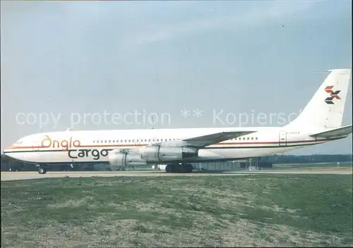 Flugzeuge Zivil Anglo Air Cargo Boeing 707 Kat. Airplanes Avions