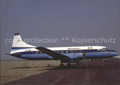 Flugzeuge Zivil Aerocentro Convair 440 XA HED c n 411 Kat. Airplanes Avions