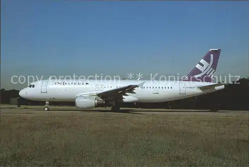 Flugzeuge Zivil Excalibur Airbus A320 G HAGT C N 294 Kat. Airplanes Avions