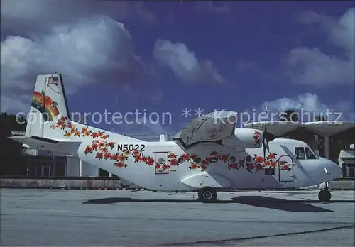 Flugzeuge Zivil Guam Marianas Air IPTN 212 Aviocar Ser. 200 N5022 c n 224 64N  Kat. Airplanes Avions