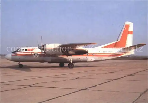 Flugzeuge Zivil Polarnava Aviacia Antonov AN 24 V CCCP 46211  Kat. Airplanes Avions