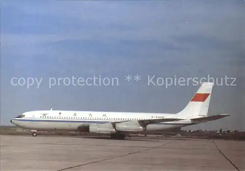 Flugzeuge Zivil CAAC Boeing 707 3J6 B B 2406  Kat. Airplanes Avions