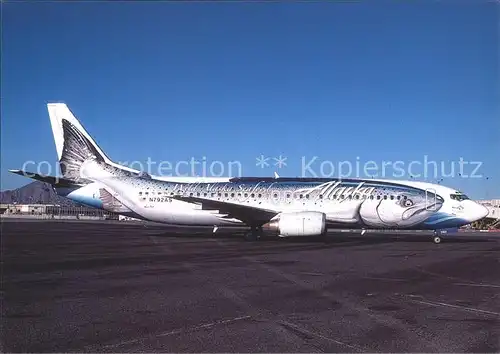Flugzeuge Zivil Alaska Airlines Boeing 737 490 N792AS c n 28887 2903 Kat. Airplanes Avions
