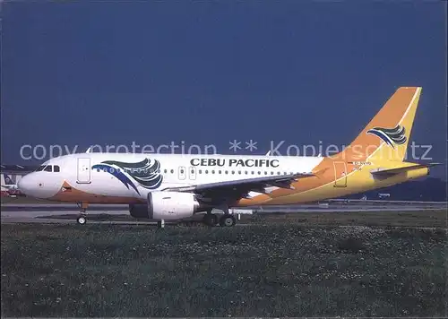 Flugzeuge Zivil Cebu Pacific Air Airbus 319 111 D AVYG RP C3189 c n 2556 Kat. Airplanes Avions