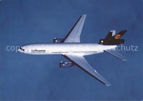 Lufthansa McDonnell Douglas DC 10 30  Kat. Flug