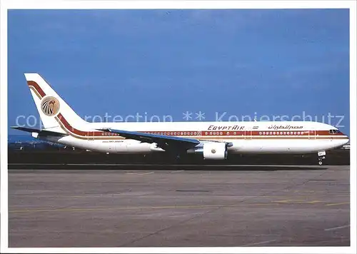 Flugzeuge Zivil Egypt Air Boeing 767 366ER SU GAP cn 24542 Kat. Airplanes Avions
