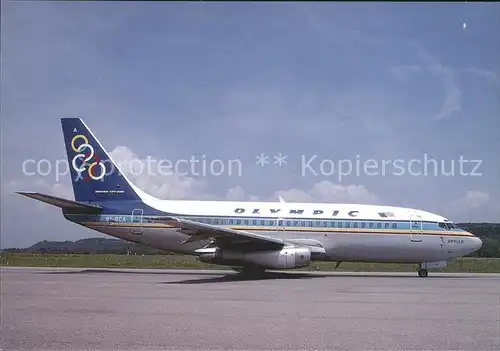 Flugzeuge Zivil Olympic Airways Boeing 737 284 SX BCA c n 21224 463  Kat. Airplanes Avions