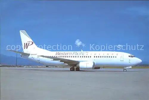 Flugzeuge Zivil Western Pacific Boeing 737 317 N946WP c n 23173 Kat. Airplanes Avions