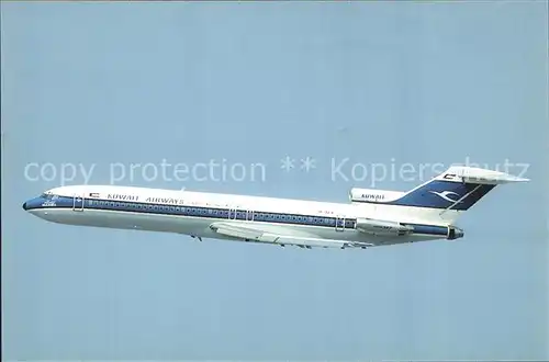 Flugzeuge Zivil Kuwait Airways B 727 269 Advanced 9K AFA C N 22359 Kat. Airplanes Avions