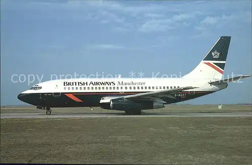 Flugzeuge Zivil British Airways Boeing 737 236 Advanced G BGDT c n 21807 Kat. Airplanes Avions
