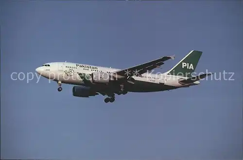 Flugzeuge Zivil Pakistan International Airlines Airbus 310 308 AP BEB c n 587 Kat. Airplanes Avions