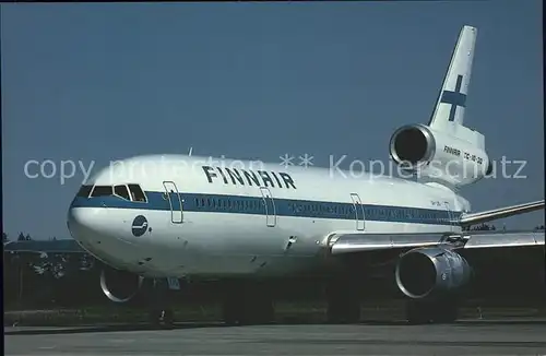 Flugzeuge Zivil Finnair McDonnell Douglas DC 10 30 OH LHD c n 47865 Kat. Airplanes Avions