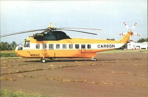 Hubschrauber Helikopter Carson Helicopters Sikorsky S 61N N116AZ c n 61242 Kat. Flug