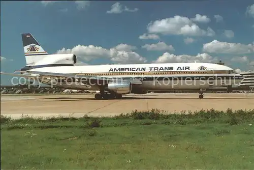 Flugzeuge Zivil American Trans Air L 1011 Tristar 1 N188AT C N 1078 Kat. Airplanes Avions