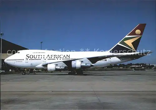 Flugzeuge Zivil South African Airways Boeing 747SP 44 ZS SPB  Kat. Airplanes Avions