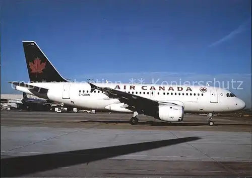 Flugzeuge Zivil Air Canada Airbus 319 C GBHN  Kat. Airplanes Avions