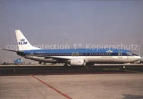 Flugzeuge Zivil KLM Boeing 737 406 PH BTA  Kat. Airplanes Avions