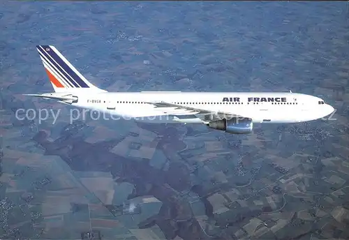 Flugzeuge Zivil Air France Airbus 300 F BVGA  Kat. Airplanes Avions