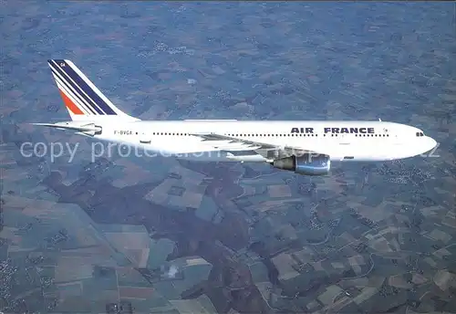 Flugzeuge Zivil Air France Airbus A 300 F BVGA Kat. Airplanes Avions