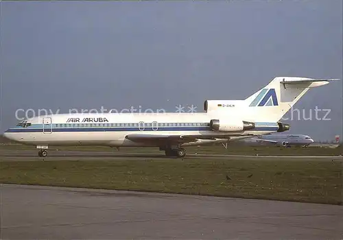 Flugzeuge Zivil Air Aruba Boeing 727 81 D AHLM c n 18919 Kat. Airplanes Avions