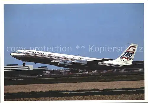 Flugzeuge Zivil Trans Arabian Air Transport Boeing 707 349C ST ALK cn 18976 Kat. Airplanes Avions