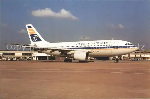 Flugzeuge Zivil Cyprus Airways Airbus 310 203 5B DAQ C N 300 Kat. Airplanes Avions