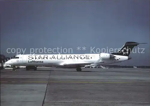 Lufthansa Candair Jet D ACPS Star Alliance  Kat. Flug