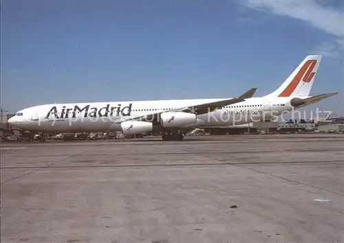 Flugzeuge Zivil Air Madrid A340 312 EC JIS c n 007 Kat. Airplanes Avions