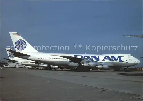 Flugzeuge Zivil Pan Am Boeing 747 121 N753PA Cn 19657 Kat. Airplanes Avions
