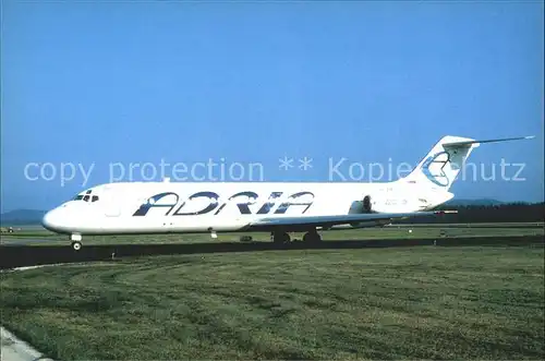 Flugzeuge Zivil Adria Douglas DC 9 33 F SL ABG cn 47530 Kat. Airplanes Avions