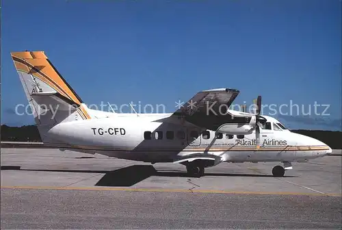 Flugzeuge Zivil Tikal Airlines L410 UVP E20 TG CFD c n 861704 Kat. Airplanes Avions