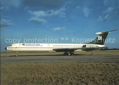 Flugzeuge Zivil Egretta BMI Ilyushin 62M OK JBJ cn  Kat. Airplanes Avions