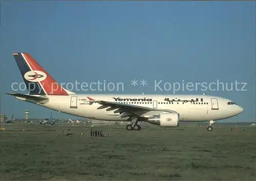 Flugzeuge Zivil Yemenia Airbus A310 325 F OHPS cn 704 Kat. Airplanes Avions