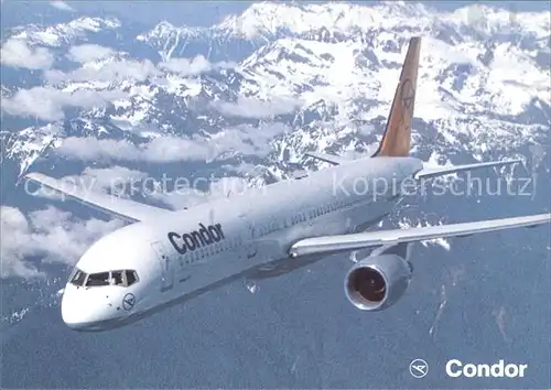 Flugzeuge Zivil Condor B 757 200 Kat. Airplanes Avions