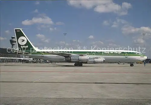 Flugzeuge Zivil Iraqi Air Cargo Boeing 707 370C YI AGE  Kat. Airplanes Avions