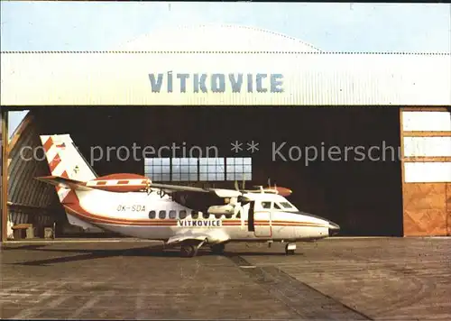 Flugzeuge Zivil Vitkovice L410 UVP E OK SDA S N 872018 Kat. Airplanes Avions