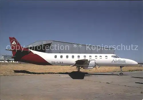 Flugzeuge Zivil Airlink Fairchild Swearingen Metro II ZS LAA c n TC 3 92 Kat. Airplanes Avions