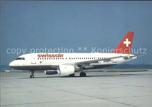 Swissair Airbus A319 111 HB IPV cn 578 Kat. Flug