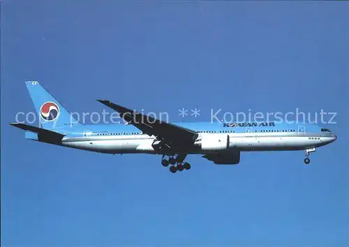 Flugzeuge Zivil Korean Air Boeing 777 2B5 HL 7531 cn 27946 Kat. Airplanes Avions