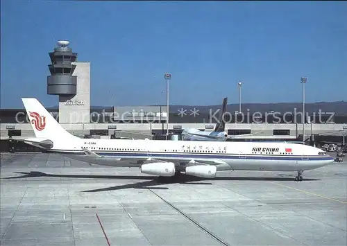 Flugzeuge Zivil Air China Airbus A340 313 B 2386 cn 199 Kat. Airplanes Avions