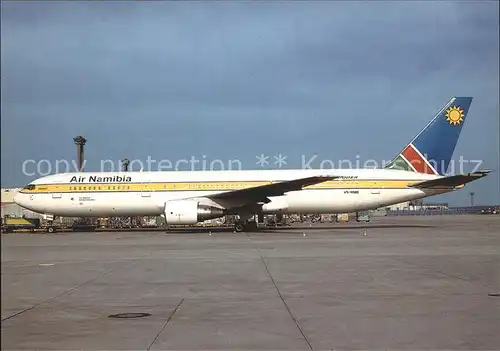 Flugzeuge Zivil Air Namibia Boeing 767 33A V5 NMB c n 25535 491 Kat. Airplanes Avions